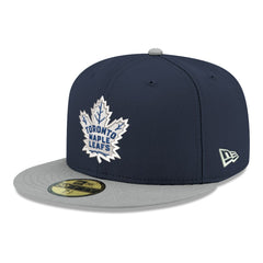 Toronto Maple Leafs New Era Core Logo Two-Tone 59FIFTY Fitted Hat -  NHL Hats