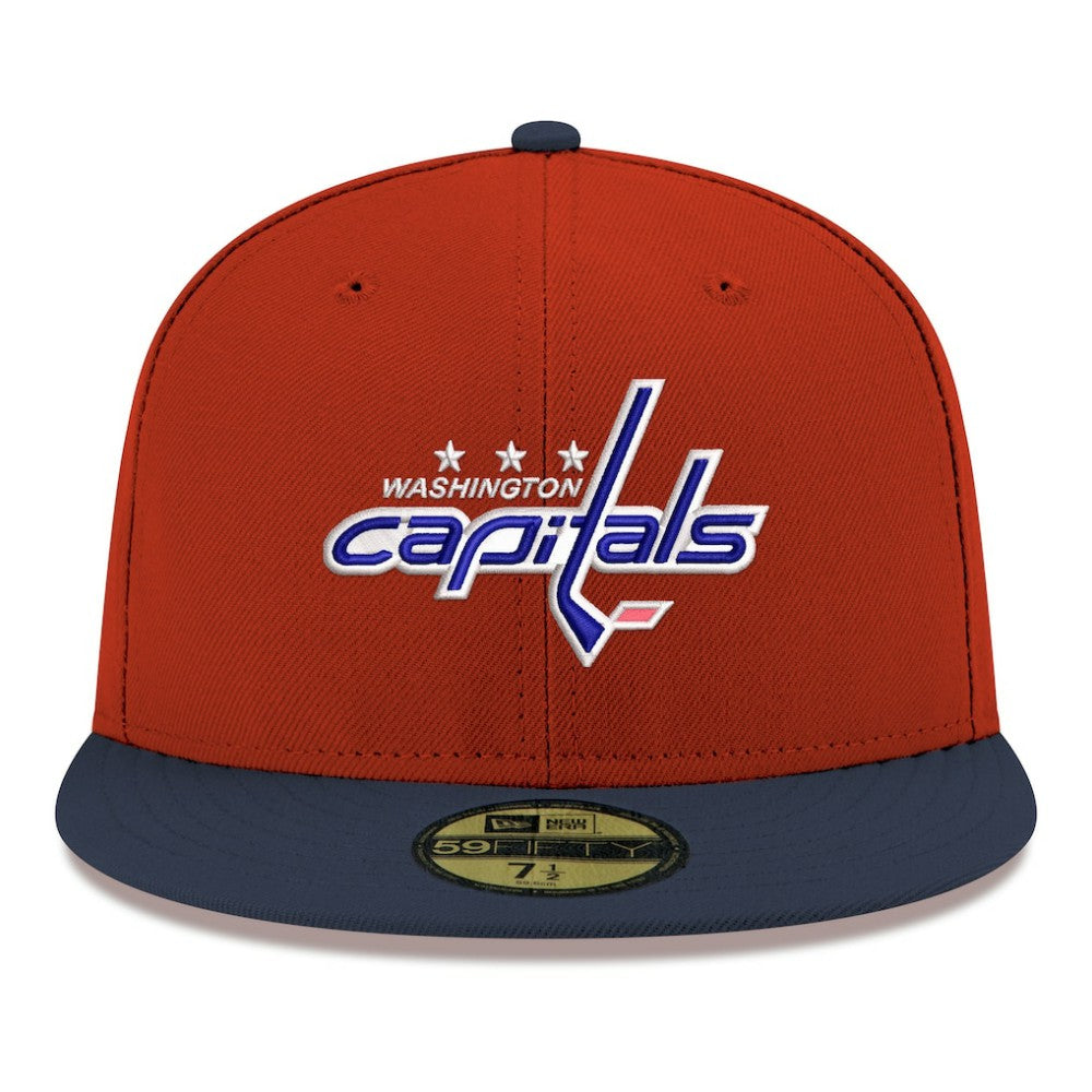 Washington Capitals New Era Core Logo Two-Tone 59FIFTY Fitted Hat -  NHL Hats