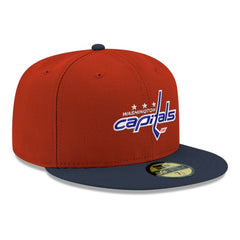 Washington Capitals New Era Core Logo Two-Tone 59FIFTY Fitted Hat -  NHL Hats