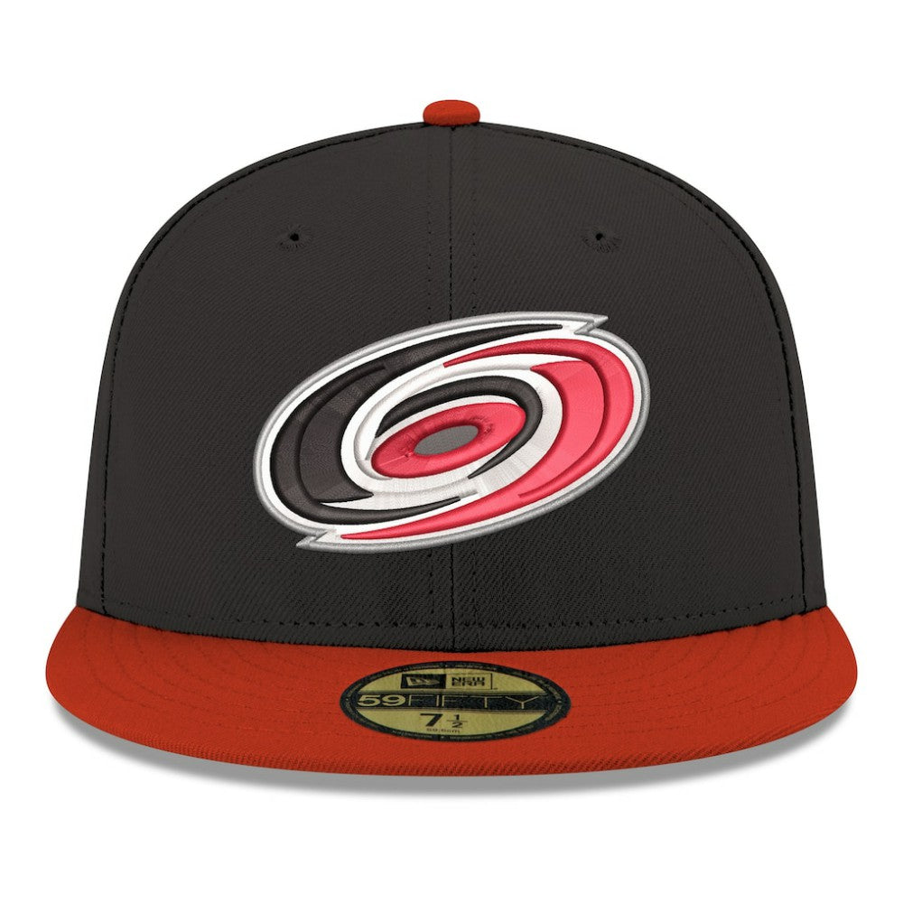 Carolina Hurricanes New Era Core Logo Two-Tone 59FIFTY Fitted Hat -  NHL Hats