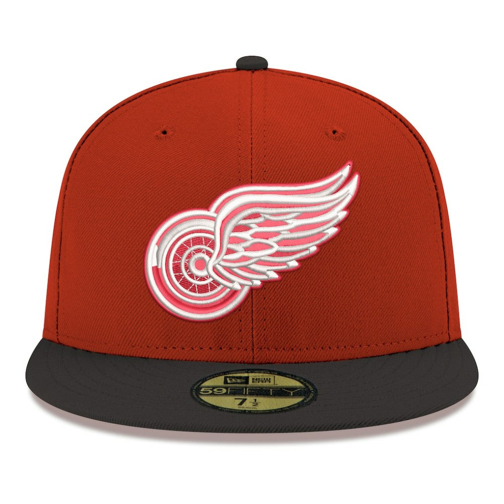 Detroit Red Wings New Era Core Logo Two-Tone 59FIFTY Fitted Hat -  NHL Hats