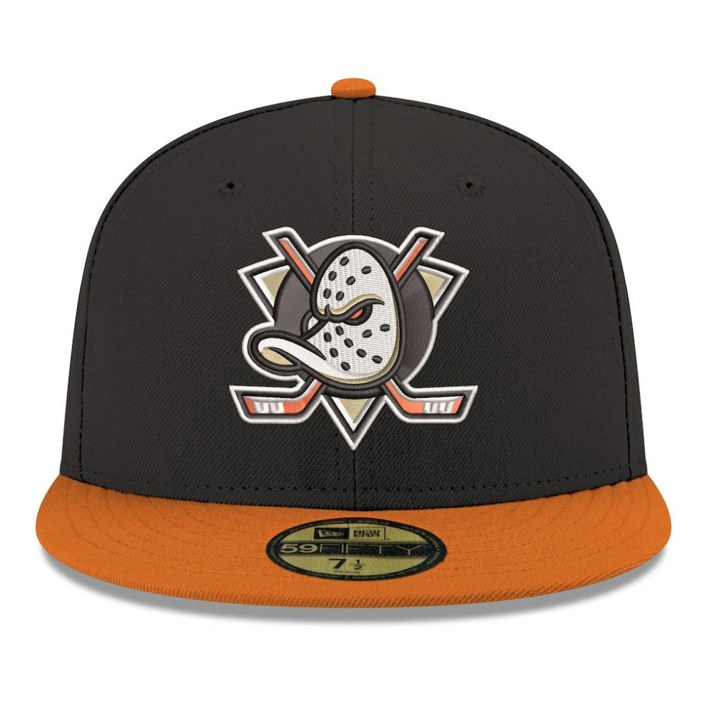 Anaheim Ducks New Era Core Logo Two-Tone 59FIFTY Fitted Hat -  NHL Hats