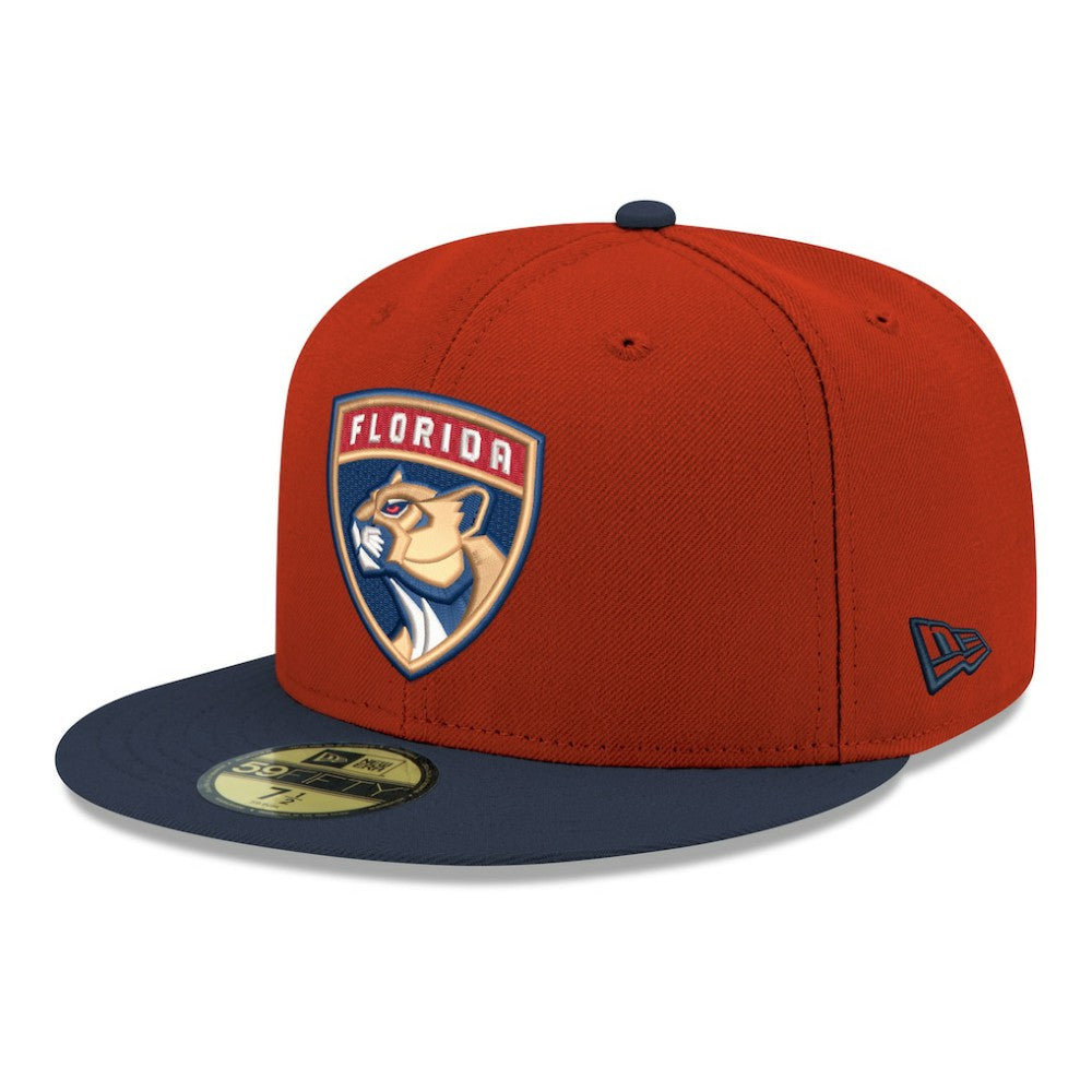 Florida Panthers New Era Core Logo Two-Tone 59FIFTY Fitted Hat -  NHL Hats