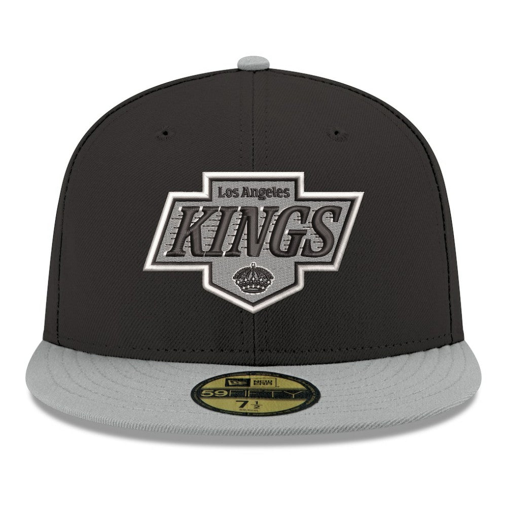 Los Angeles Kings New Era Core Logo Two-Tone 59FIFTY Fitted Hat -  NHL Hats