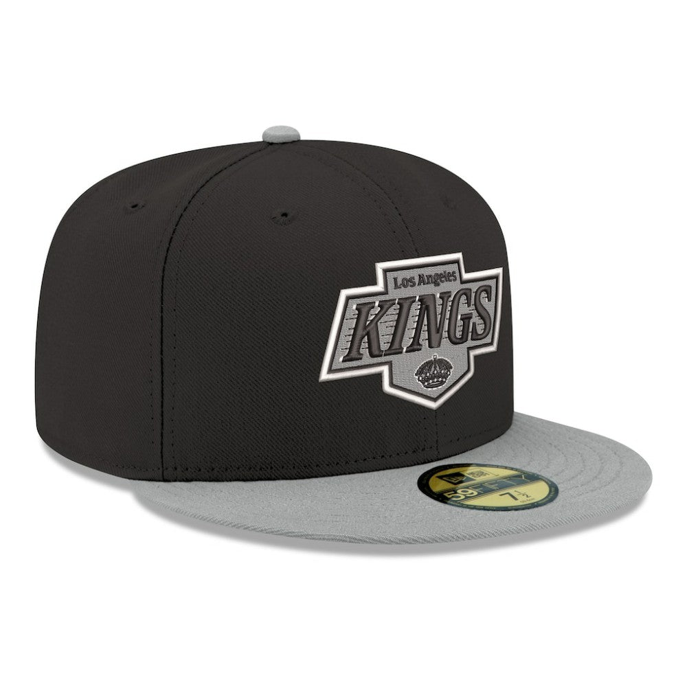 Los Angeles Kings New Era Core Logo Two-Tone 59FIFTY Fitted Hat -  NHL Hats