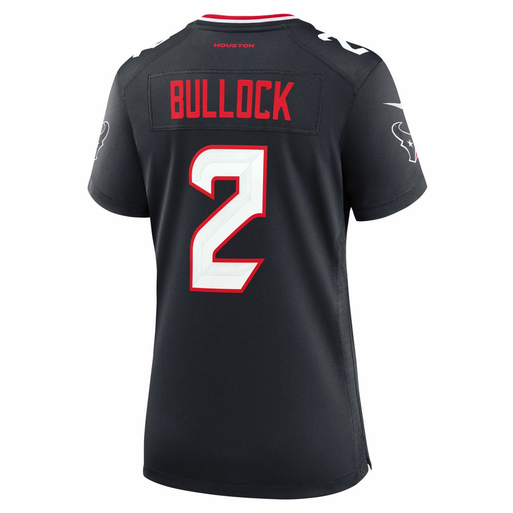 Houston Texans Calen Bullock  Women's Team Game Jersey | NFL Outlet
