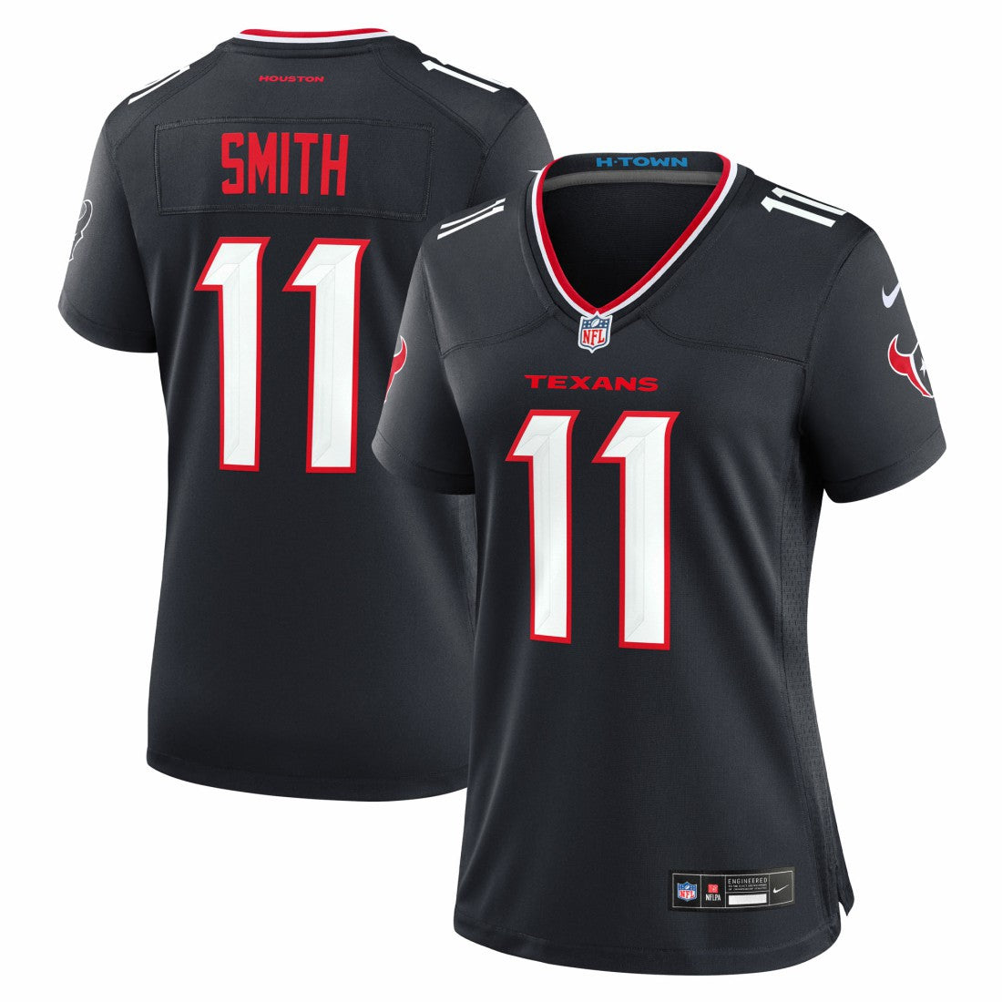 Houston Texans Tremon Smith  Women's Team Game Jersey | NFL Discount