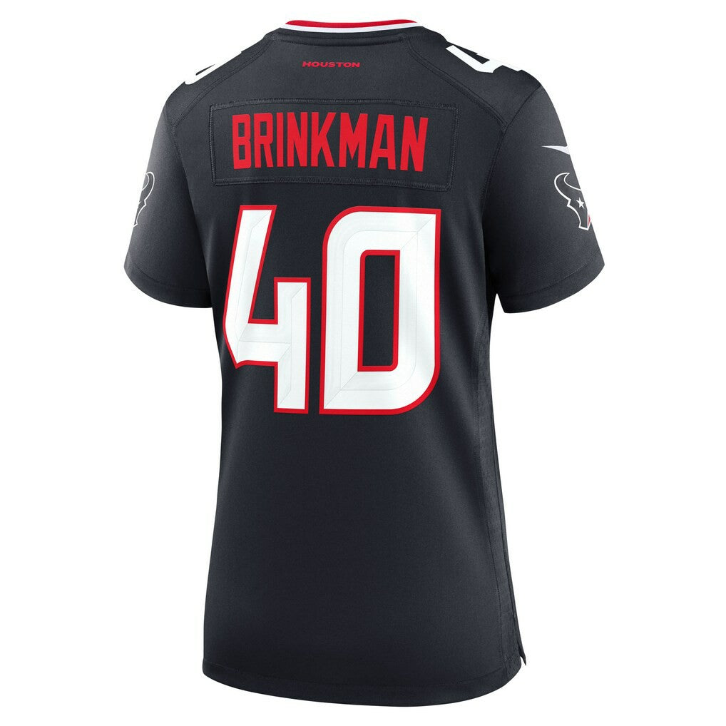 Houston Texans Austin Brinkman  Women's Team Game Jersey | NFL Outlet