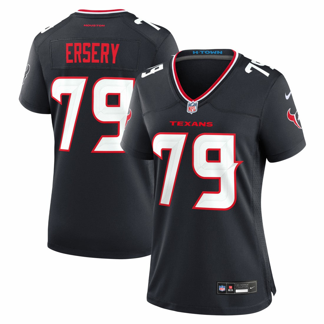 Houston Texans Aireontae Ersery  Women's Team Game Jersey | NFL Hot