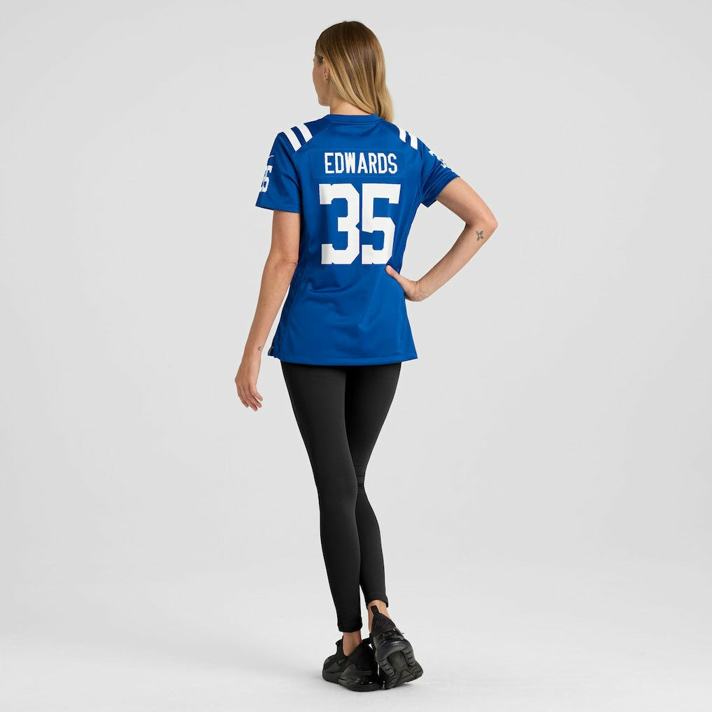 Indianapolis Colts Johnathan Edwards  Women's Team Game Jersey | NFL New