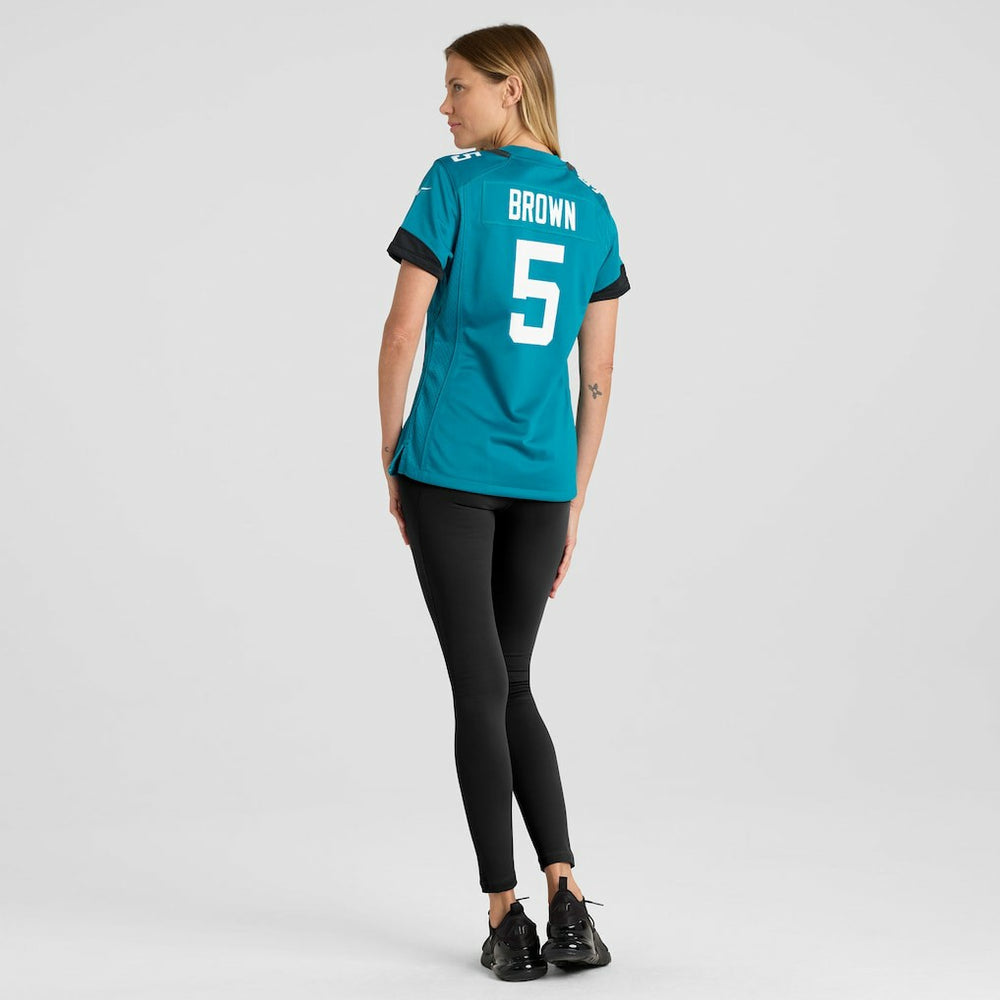 Jacksonville Jaguars Dyami Brown  Women's Team Game Jersey | NFL Outlet