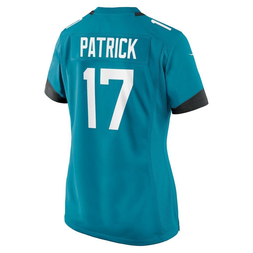 Jacksonville Jaguars Tim Patrick  Women's Team Game Jersey | NFL New