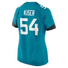 Jacksonville Jaguars Jack Kiser  Women's Team Game Jersey | NFL New