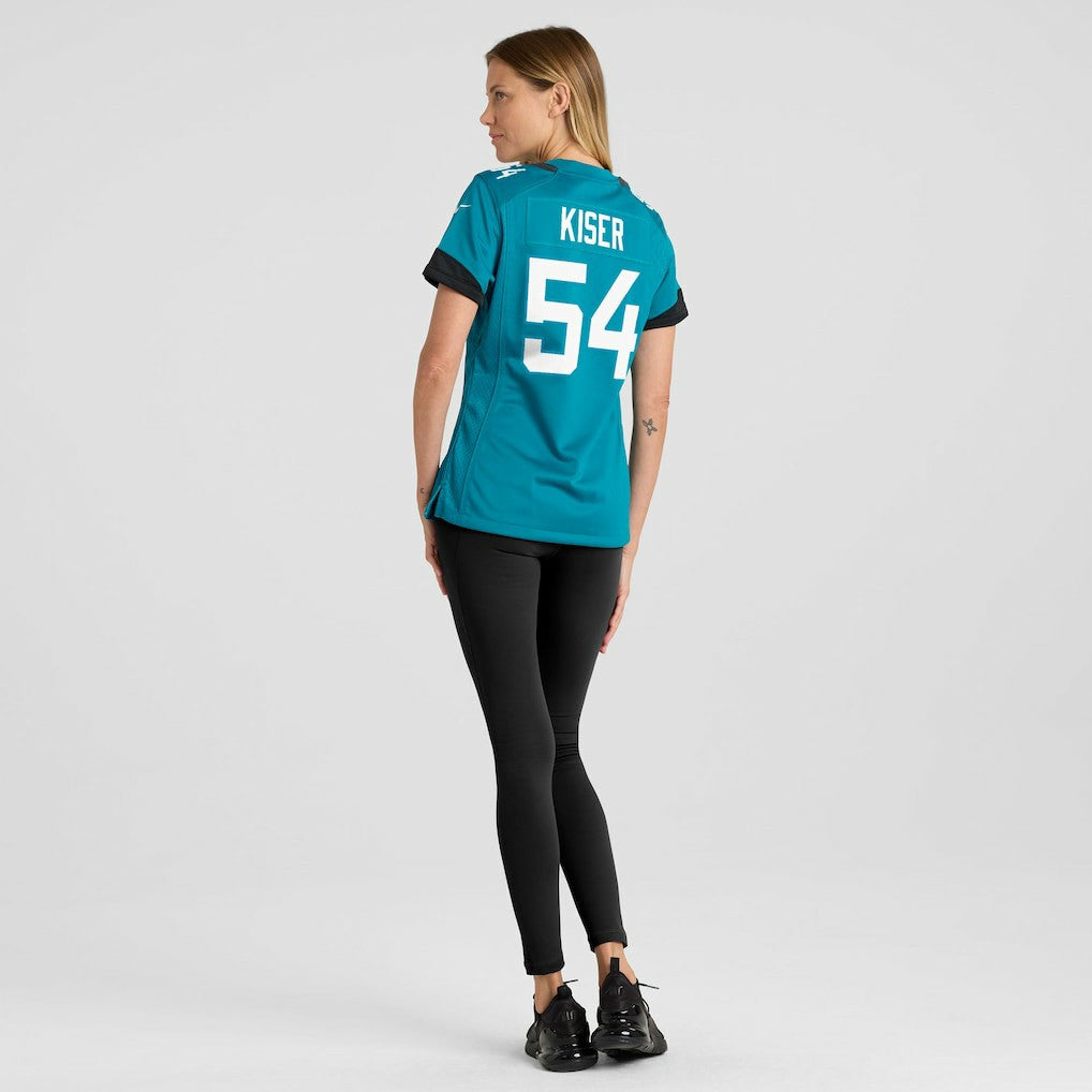 Jacksonville Jaguars Jack Kiser  Women's Team Game Jersey | NFL New