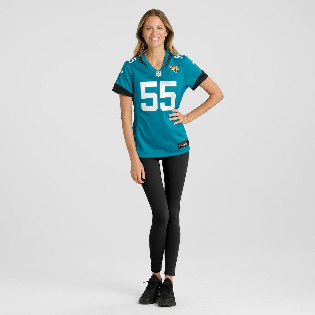 Jacksonville Jaguars Chuma Edoga  Women's Team Game Jersey | NFL Near me