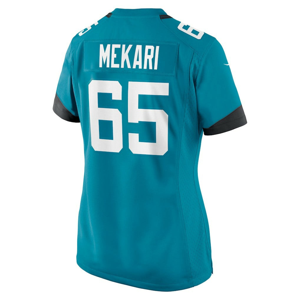Jacksonville Jaguars Patrick Mekari  Women's Team Game Jersey | NFL Outlet