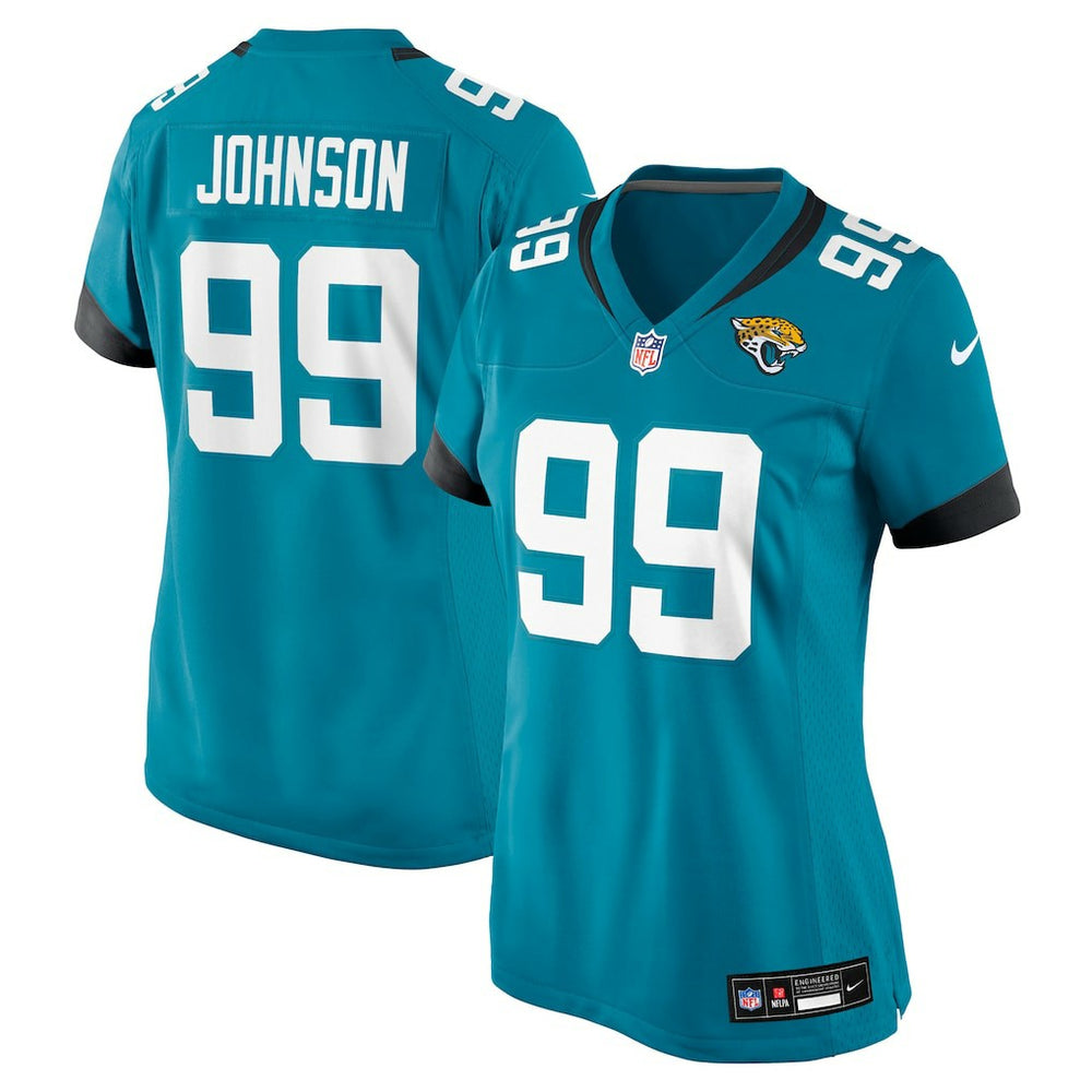 Jacksonville Jaguars Austin Johnson  Women's Team Game Jersey | NFL Near me