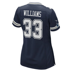 Dallas Cowboys Javonte Williams  Women's Team Game Jersey | NFL Near me