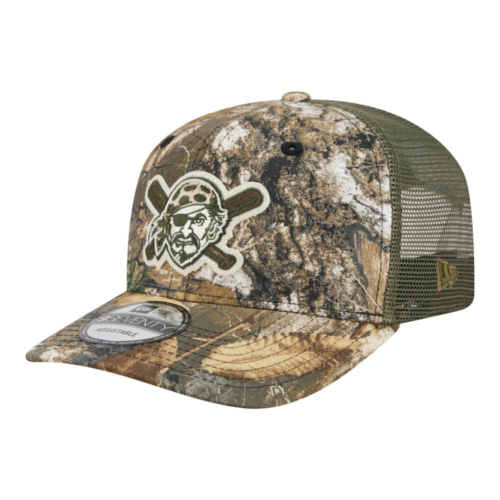 Pittsburgh Pirates New Era Realtree 9SEVENTY Adjustable Hat - MLB Hats