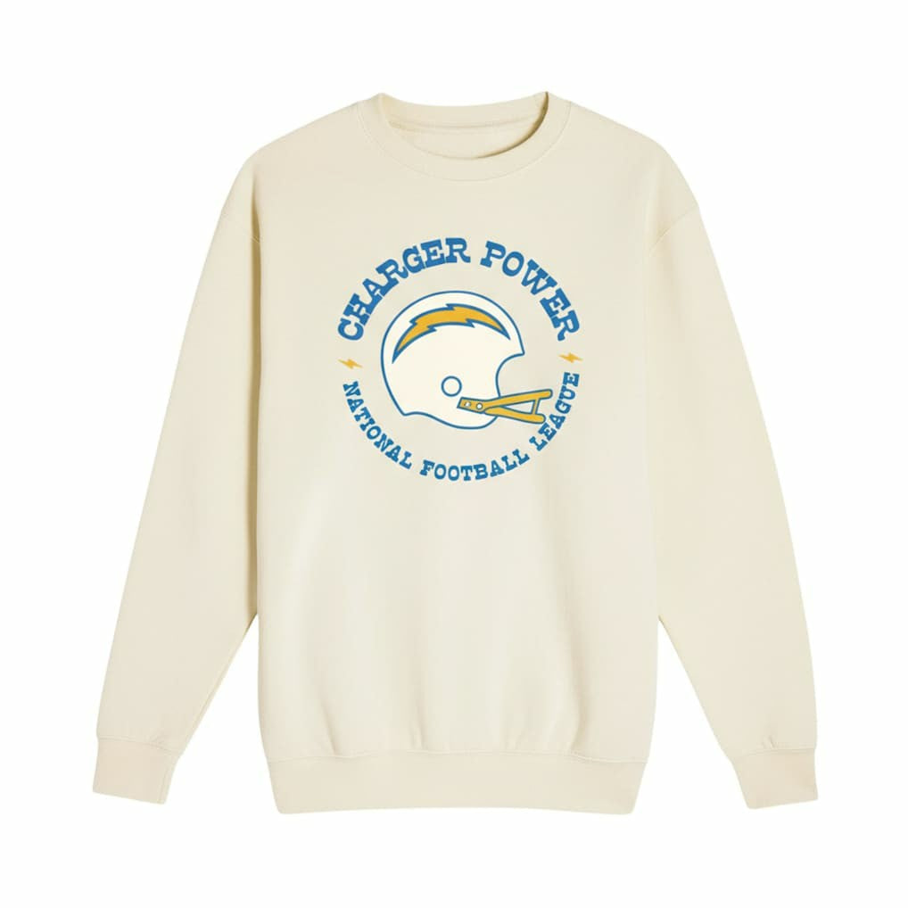 Los Angeles Chargers The Wild Collective Unisex Charger Power Fleece Sweatshirt | NFL Sale