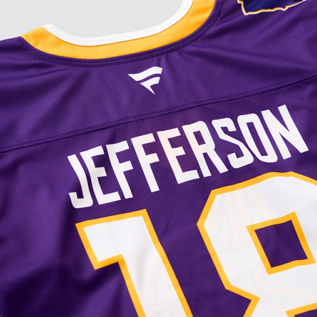 Minnesota Vikings Justin Jefferson  Hockey Jersey | NFL Sale