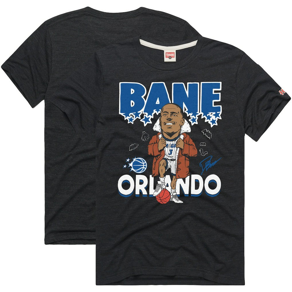 Charcoal Desmond Bane Orlando Magic Homage Unisex Signature Tri-Blend T-Shirt | NBA