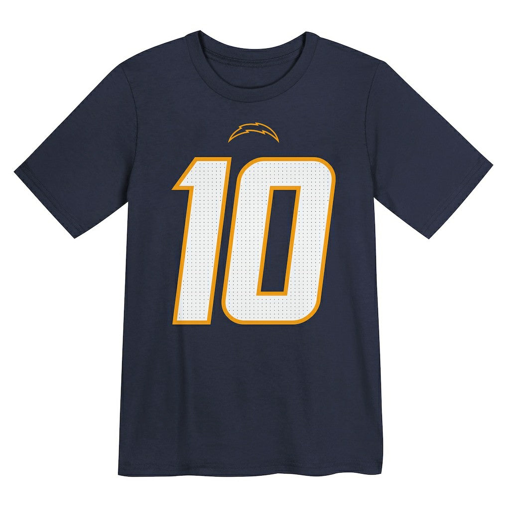 Los Angeles Chargers Justin Herbert  Youth Name & Number T-Shirt | NFL On sale
