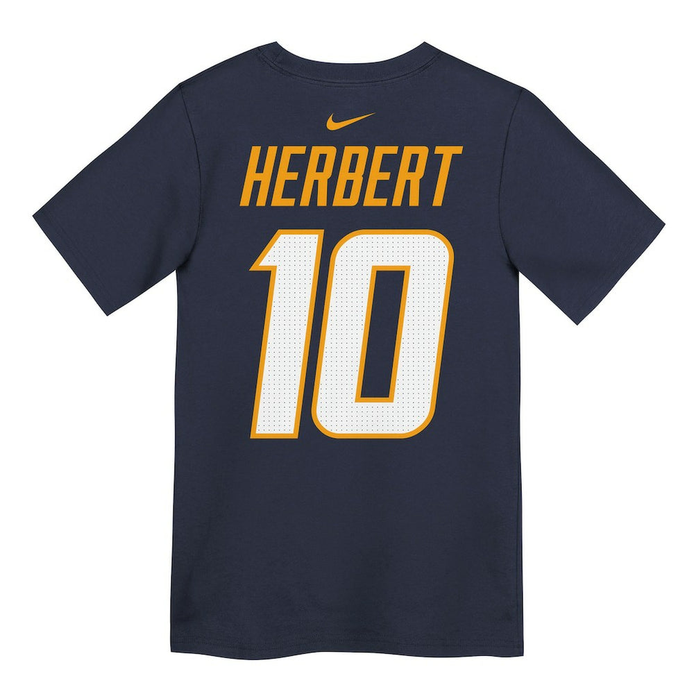 Los Angeles Chargers Justin Herbert  Youth Name & Number T-Shirt | NFL On sale