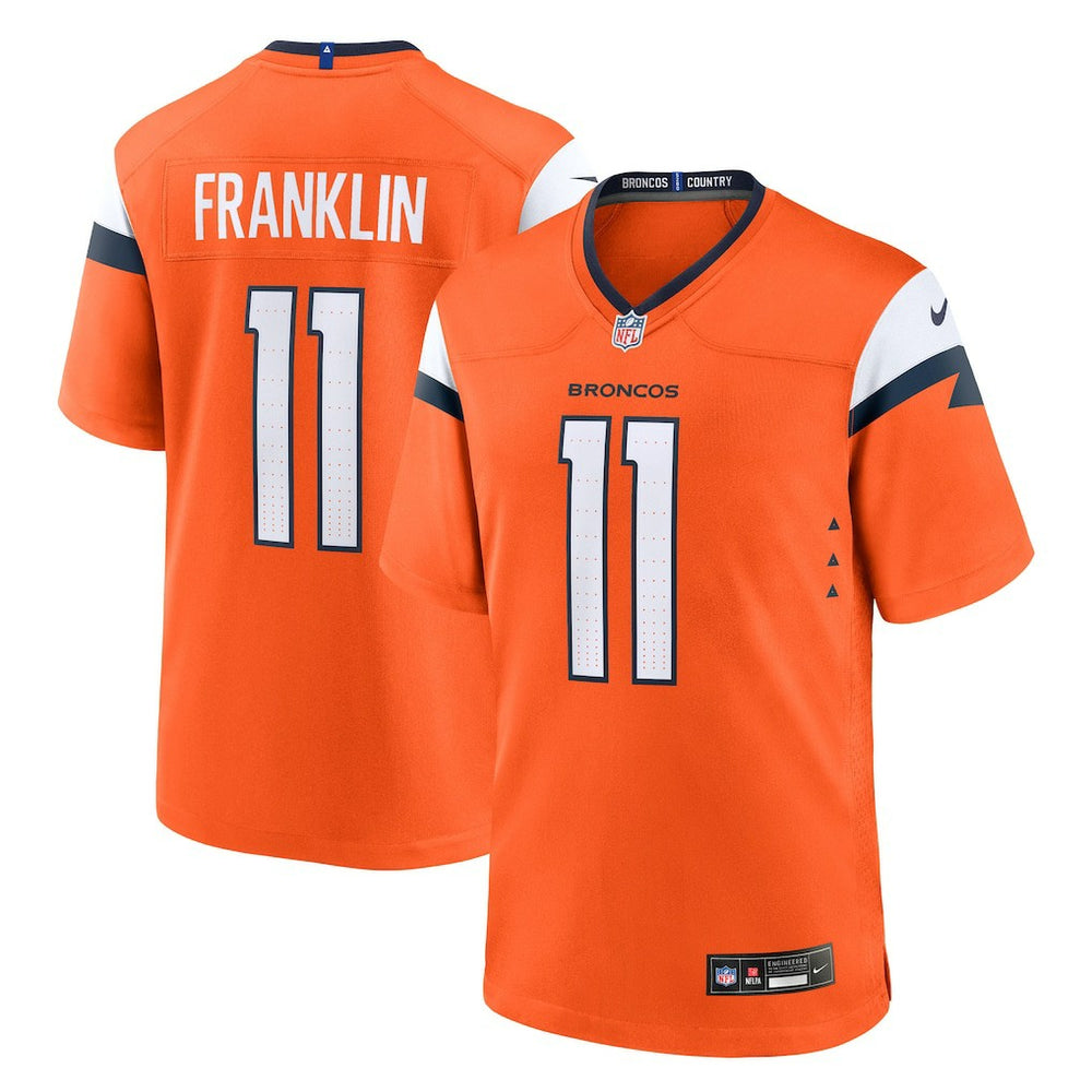 Denver Broncos Troy Franklin  Team Game Jersey | NFL On sale