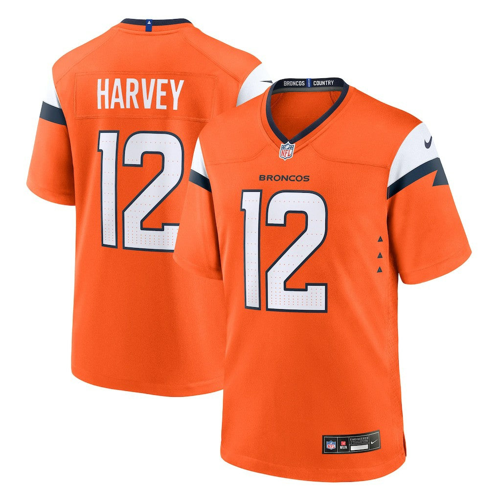 Denver Broncos RJ Harvey  Team Game Jersey | NFL Discount