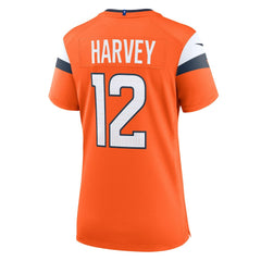 Denver Broncos RJ Harvey  Women's Team Game Jersey | NFL Sale