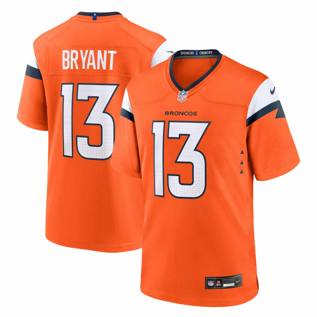 Denver Broncos Pat Bryant  Team Game Jersey | NFL US