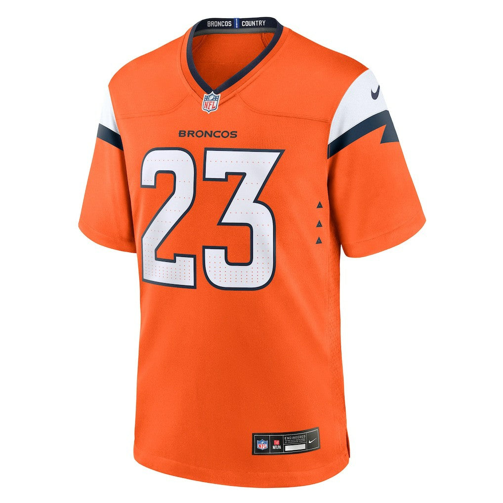 Denver Broncos Jahdae Barron  Team Game Jersey | NFL Hot