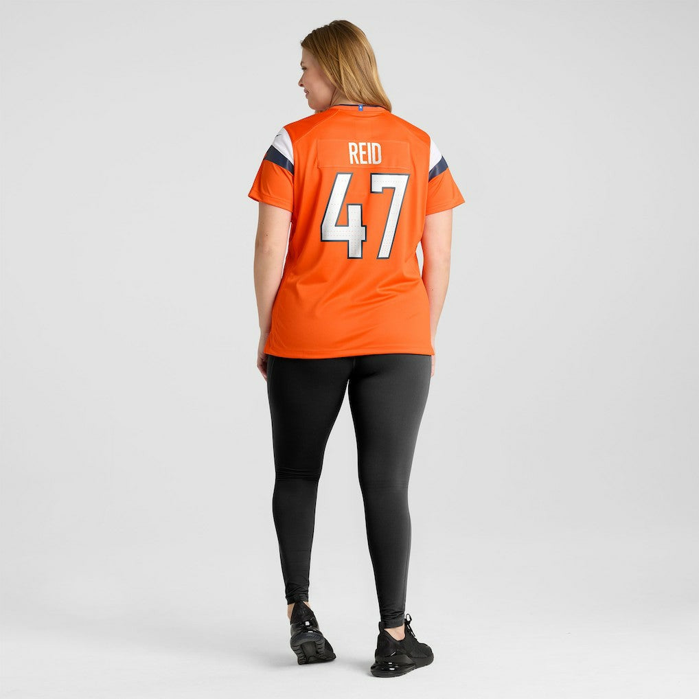 Denver Broncos Karene Reid  Women's Team Game Jersey | NFL Outlet