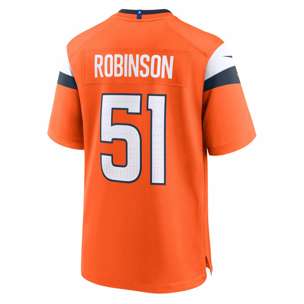 Denver Broncos Que Robinson  Team Game Jersey | NFL Online