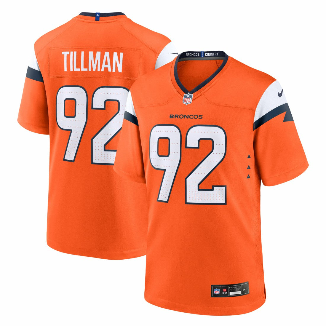 Denver Broncos Dondrea Tillman  Team Game Jersey | NFL Sale