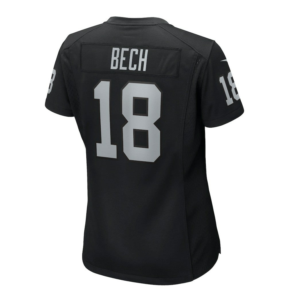 Las Vegas Raiders Jack Bech  Women's Team Game Jersey | NFL Near me