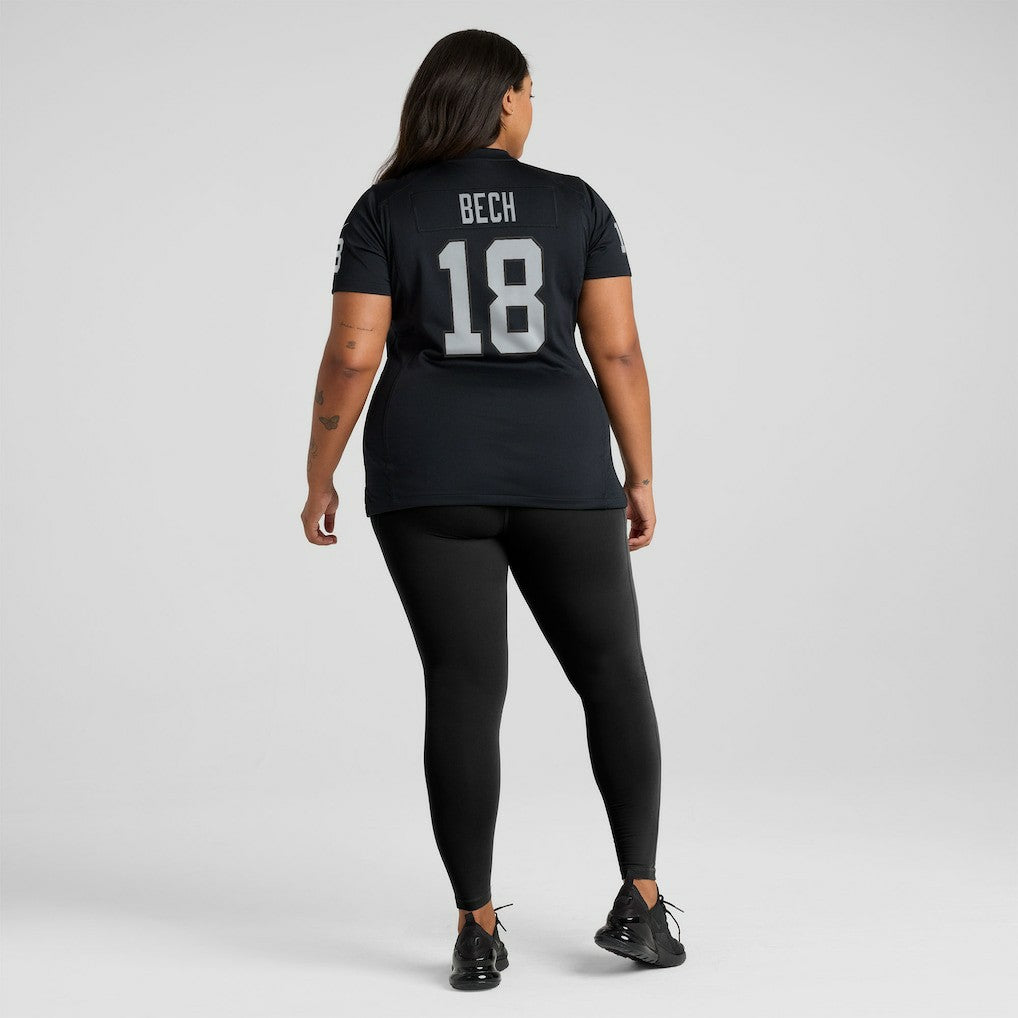 Las Vegas Raiders Jack Bech  Women's Team Game Jersey | NFL Near me