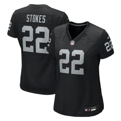 Las Vegas Raiders Eric Stokes  Women's Team Game Jersey | NFL New