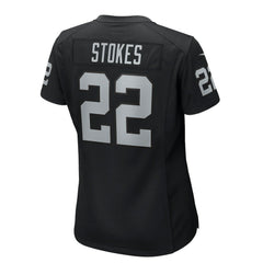 Las Vegas Raiders Eric Stokes  Women's Team Game Jersey | NFL New
