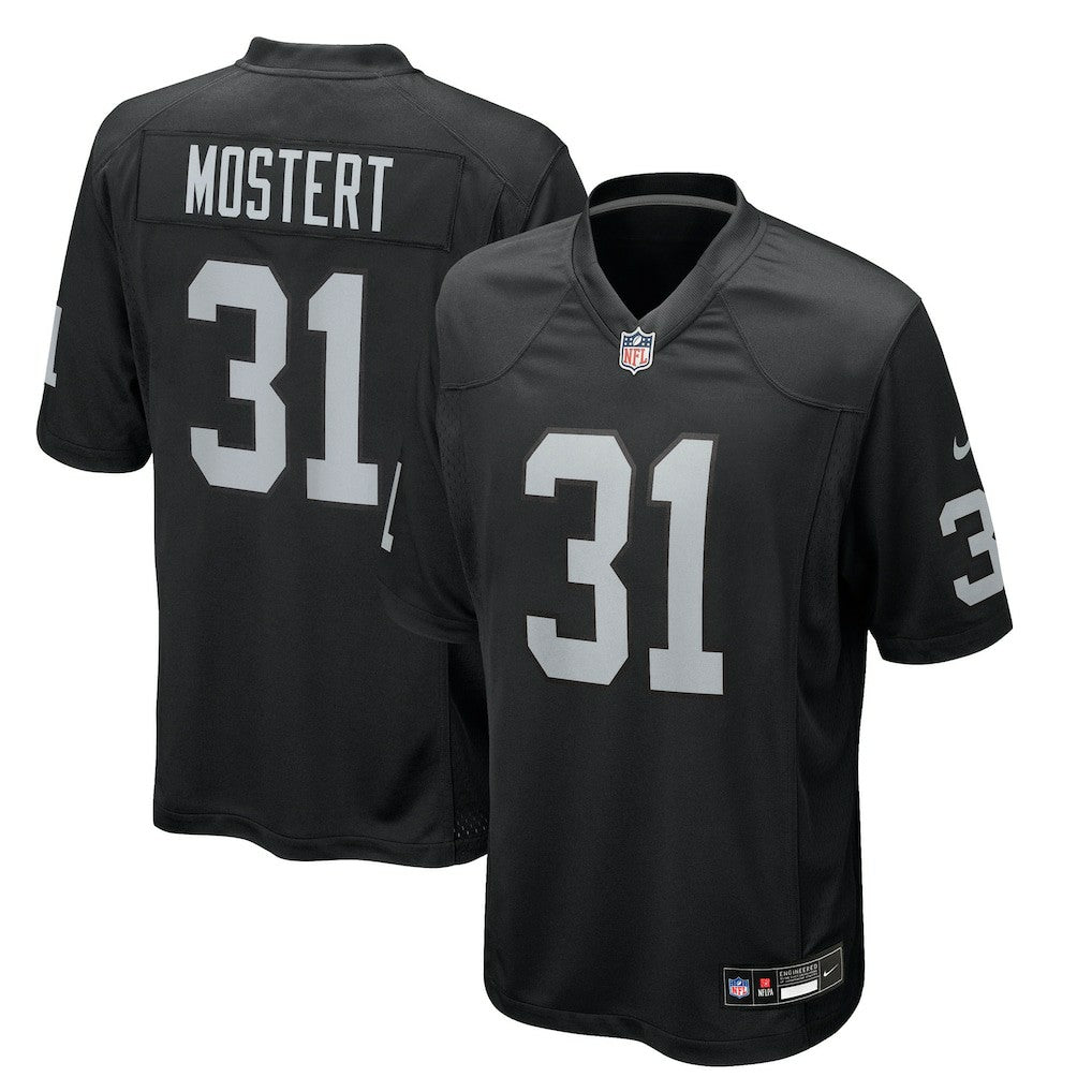 Las Vegas Raiders Raheem Mostert  Team Game Jersey | NFL Near me