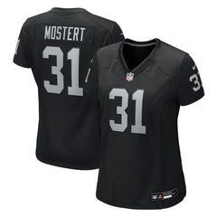 Las Vegas Raiders Raheem Mostert  Women's Team Game Jersey | NFL Sale