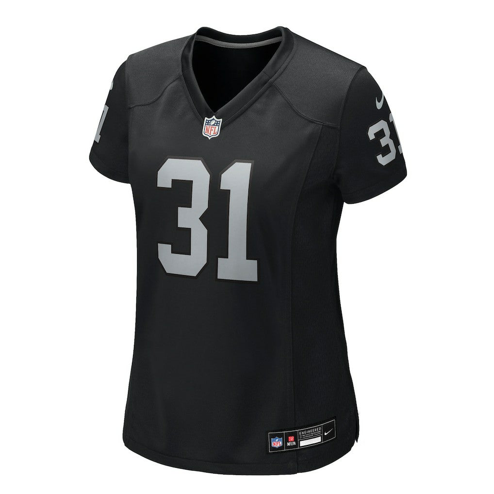 Las Vegas Raiders Raheem Mostert  Women's Team Game Jersey | NFL Sale