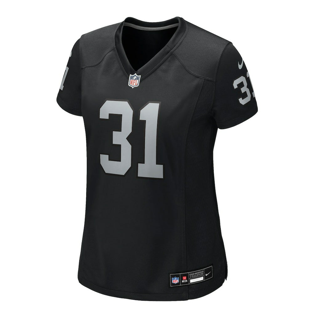 Las Vegas Raiders Raheem Mostert  Women's Team Game Jersey | NFL Sale