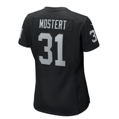 Las Vegas Raiders Raheem Mostert  Women's Team Game Jersey | NFL Sale