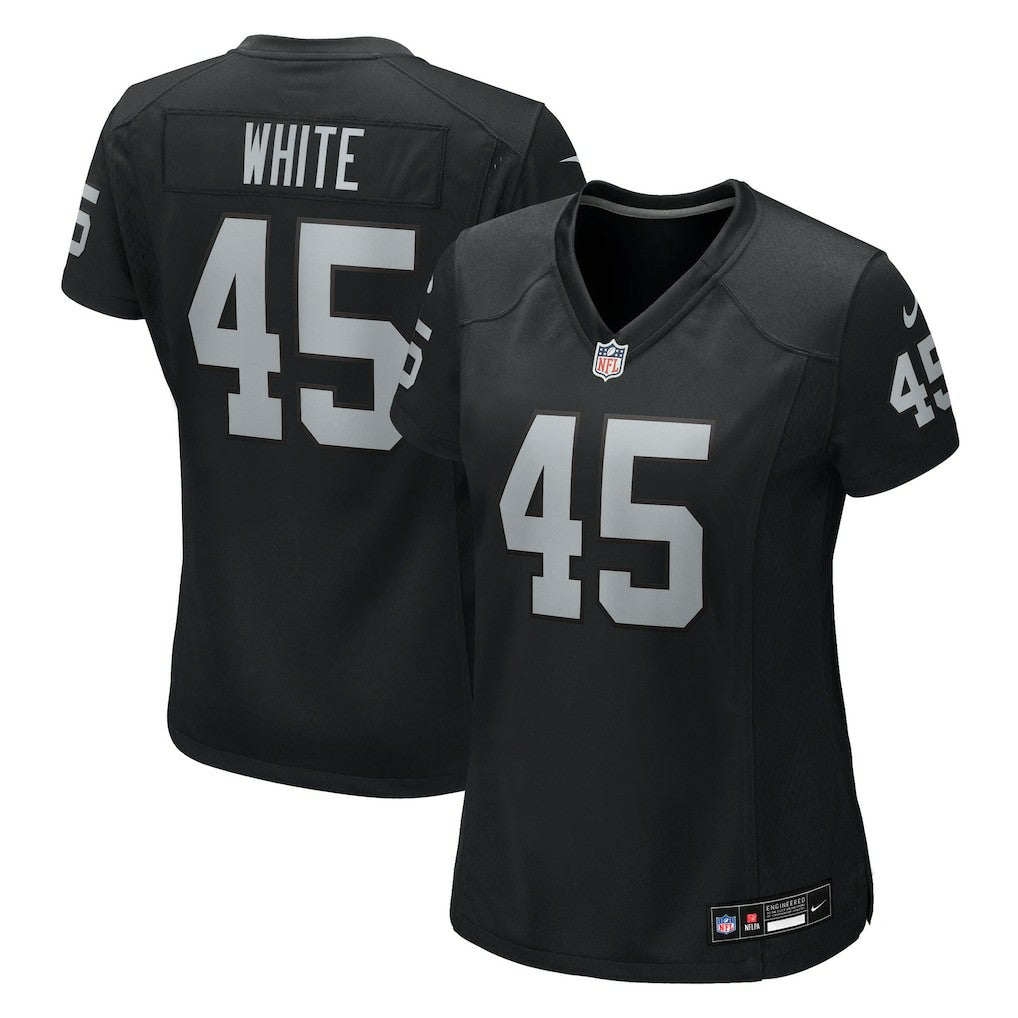 Las Vegas Raiders Devin White  Women's Team Game Jersey | NFL New