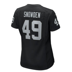 Las Vegas Raiders Charles Snowden  Women's Team Game Jersey | NFL Hot