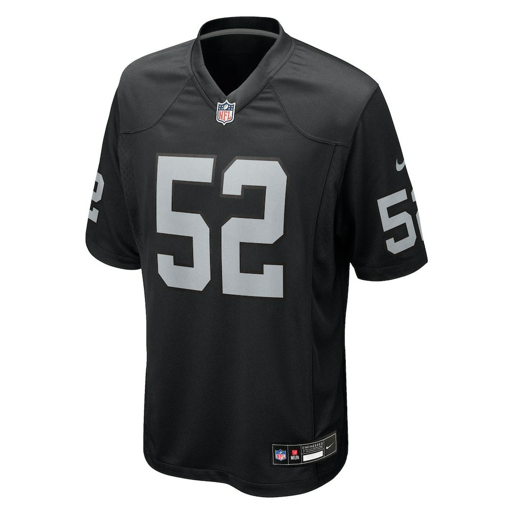 Las Vegas Raiders Elandon Roberts  Team Game Jersey | NFL Near me