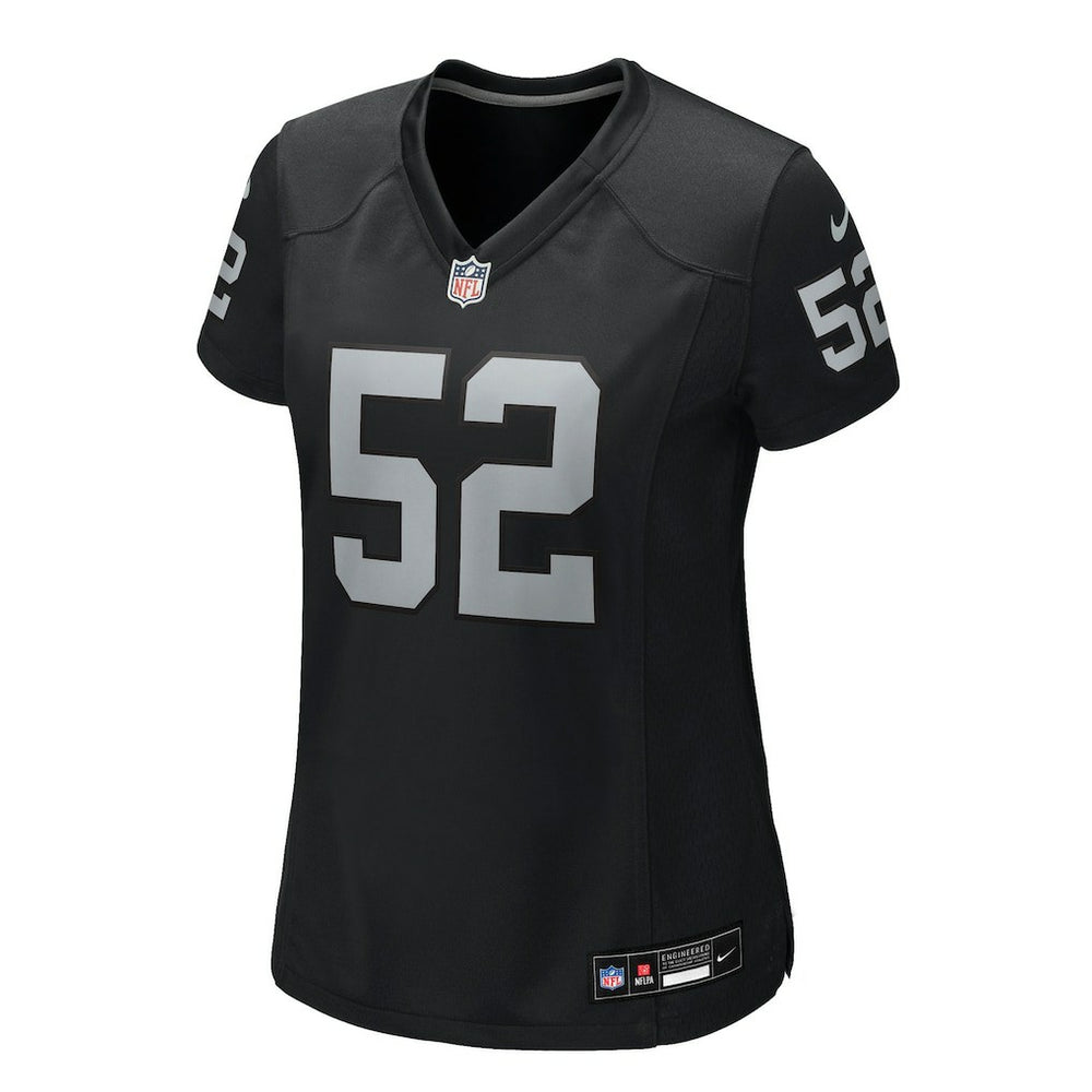 Las Vegas Raiders Elandon Roberts  Women's Team Game Jersey | NFL Near me