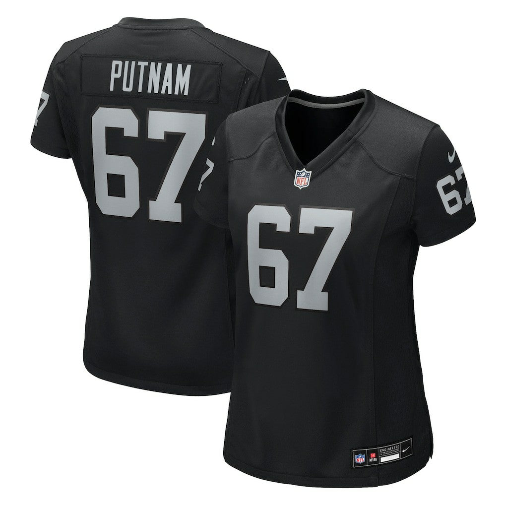 Las Vegas Raiders Will Putnam  Women's Team Game Jersey | NFL On sale